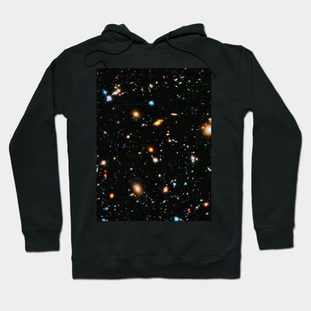 Hubble Extreme Deep Field Hoodie by RockettGraph1cs